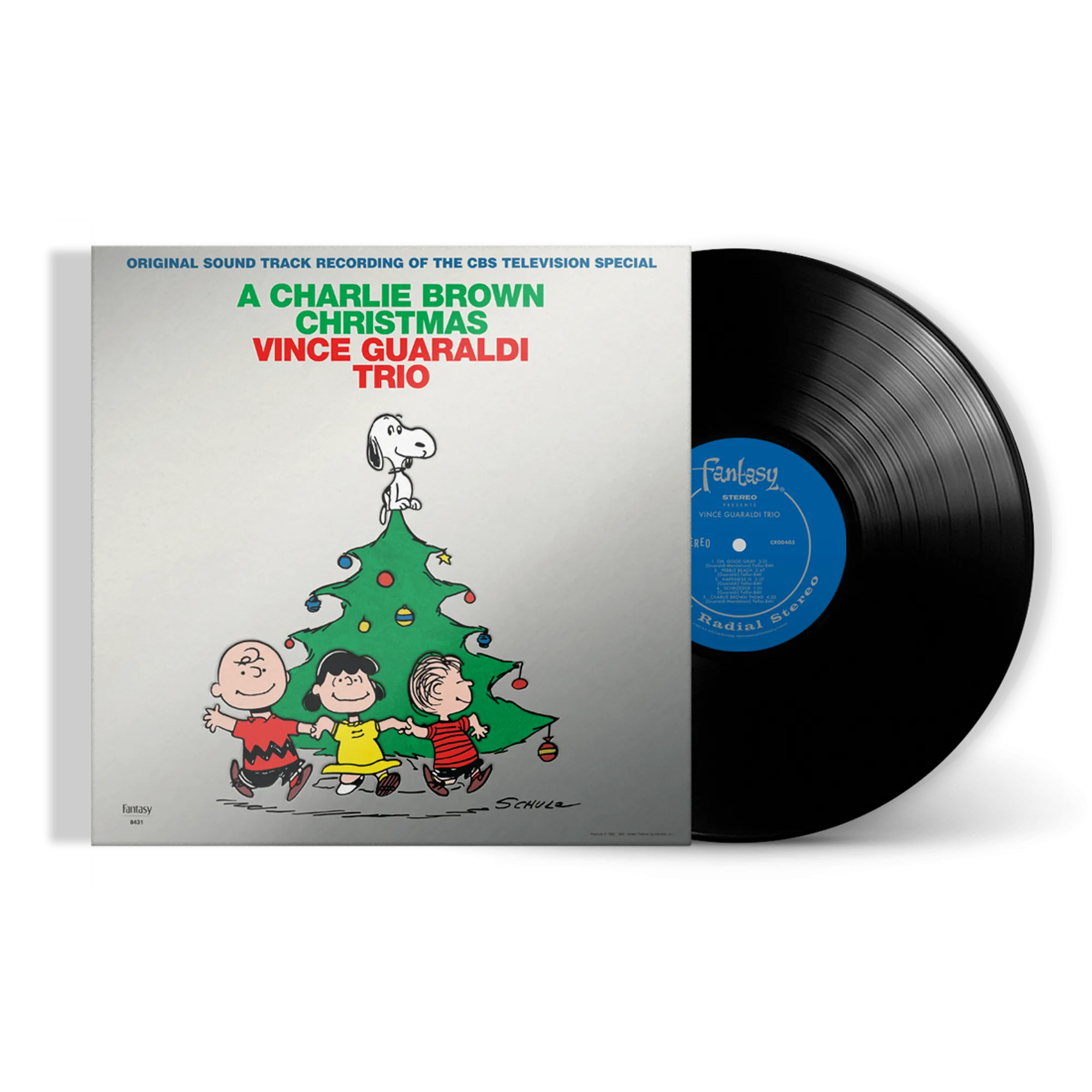 A Charlie Brown Christmas: Silver Foil Edition (Black Vinyl LP)